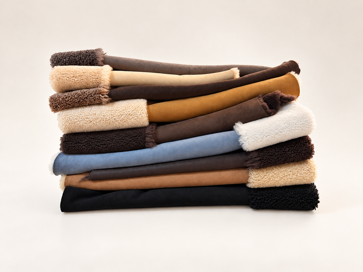 The texture of brown leather