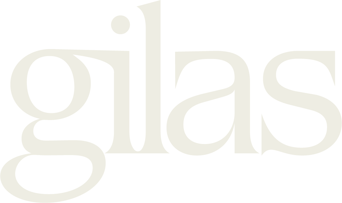 GILAS logo inverse